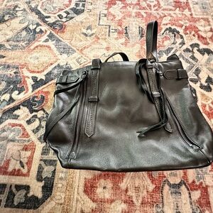 Beautiful black  leather bag